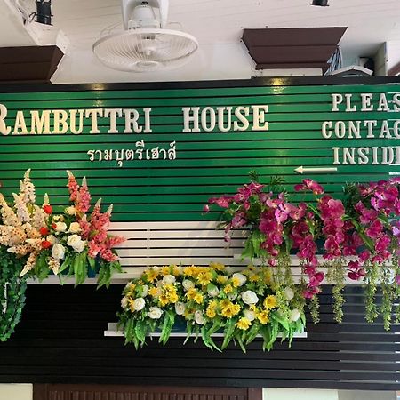 Hotel Rambuttri House Bangkok Exteriér fotografie